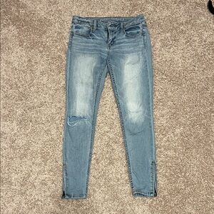 American Eagle Outfitters Blue Skinny Jeans